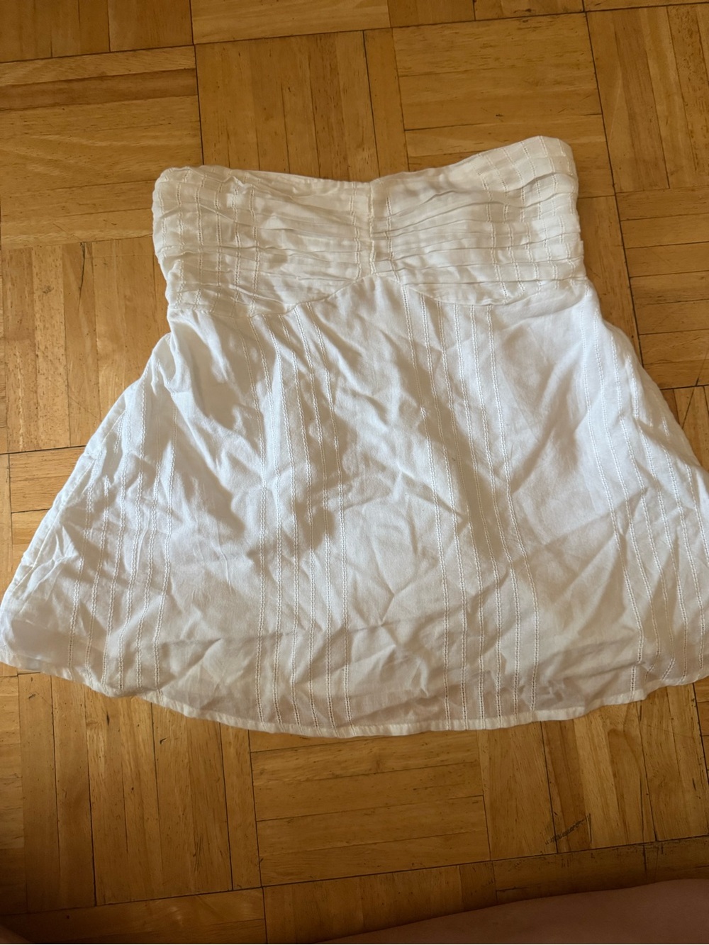 Cotton On White Strapless Camisole Dress